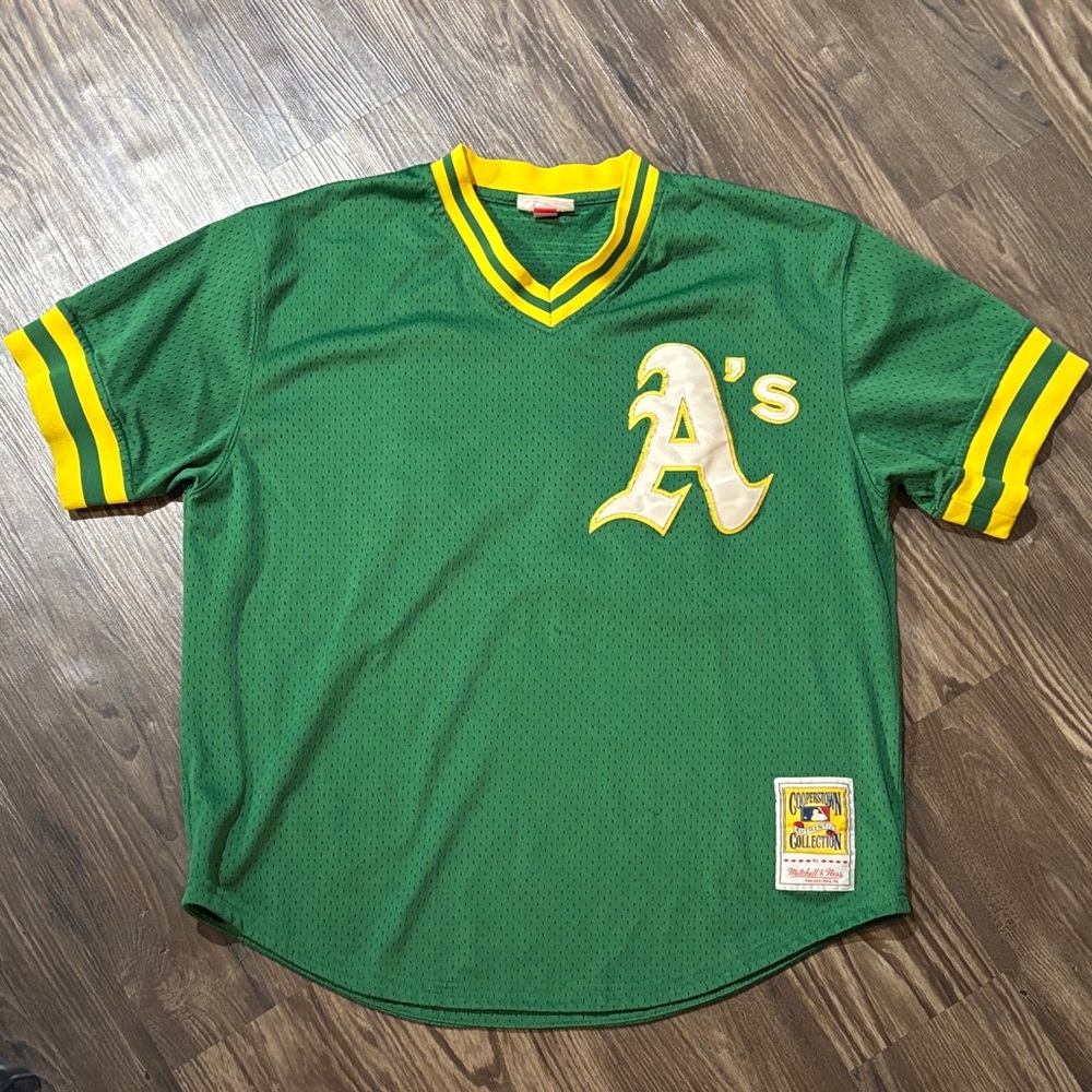 Oakland/Vegas Athletics baseball jersey